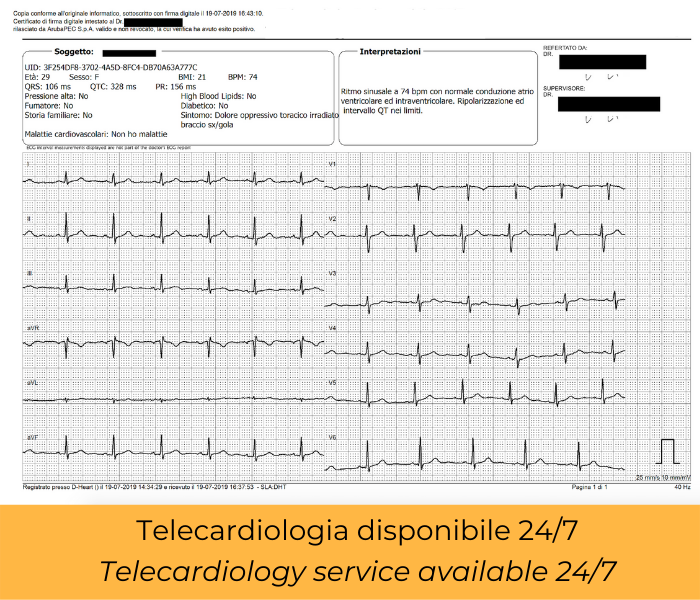 TELE CARDIOLOGY REPORT