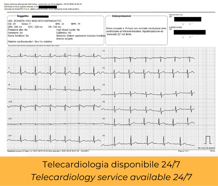 REFERTAZIONE DI TELECARDIOLOGIA